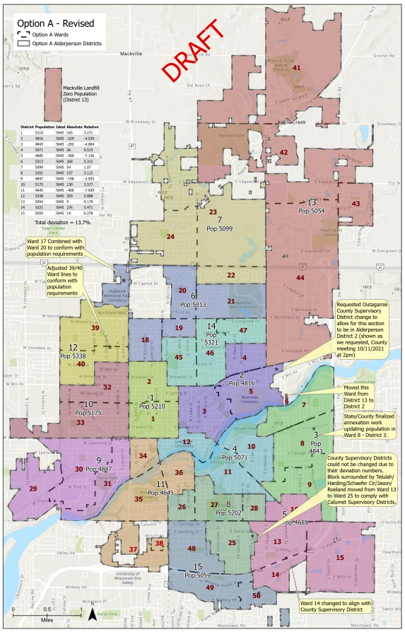 Redistricting Committee Votes To Recommend “Option D” Redistricting Map ...