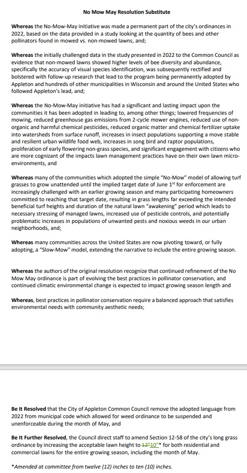 Sample Resolution To Rescind Previous Resolution Common Council Meeting 07/17/2024 – Will Vote On Resolution To Rescind ...