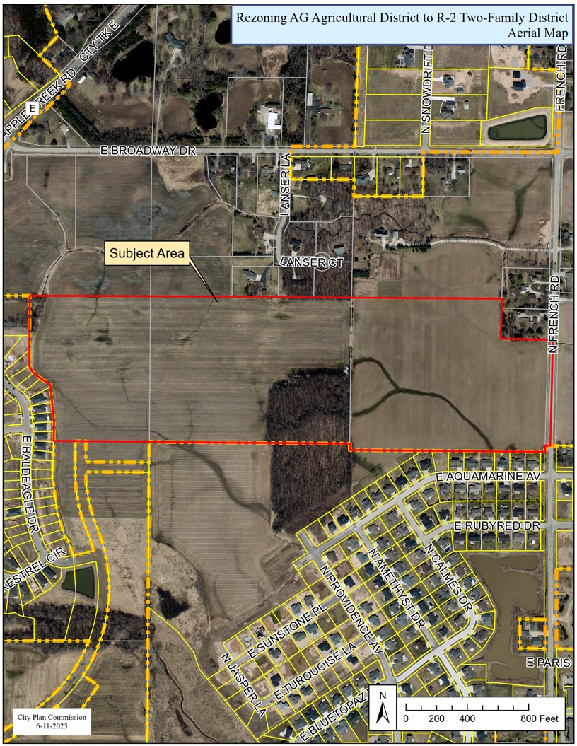 City Plan Commission Approves Rezoning Request For 72 Acres On North ...